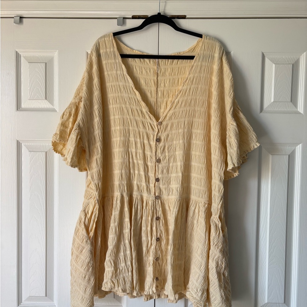 Free People Butter Yellow Mini